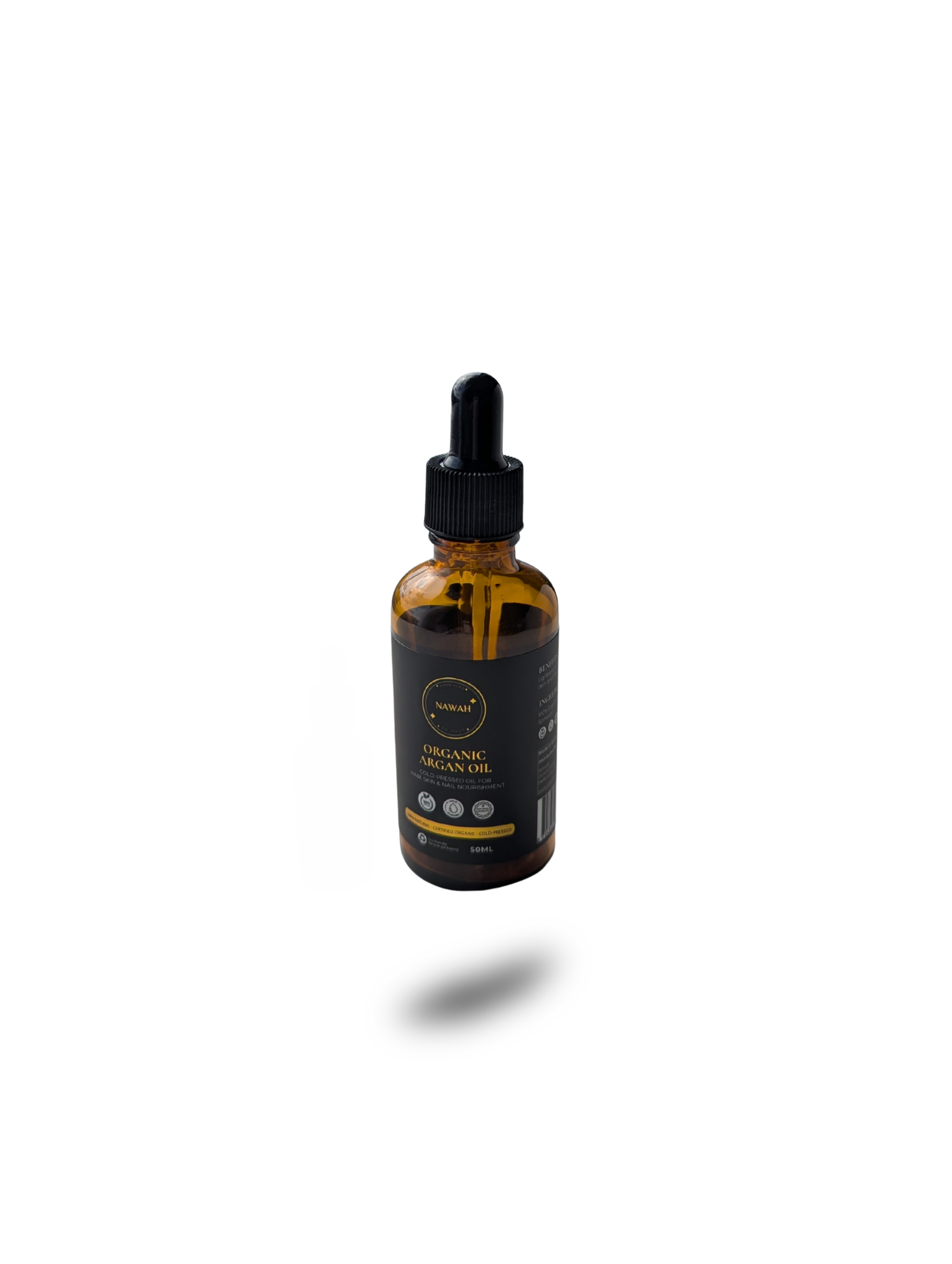 Certified Organic Argan Oil – 100% Pure, Cold-Pressed