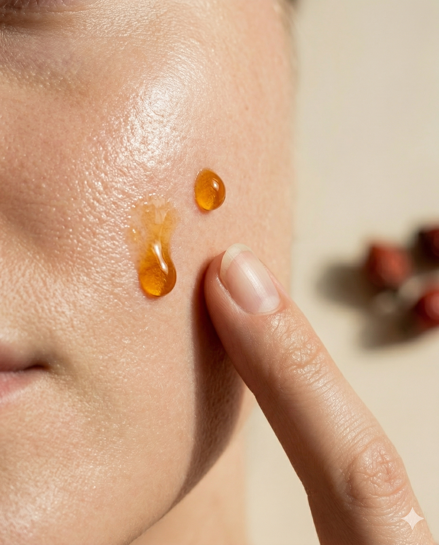 certified organic rosehip oil cold pressed impact on skin and color