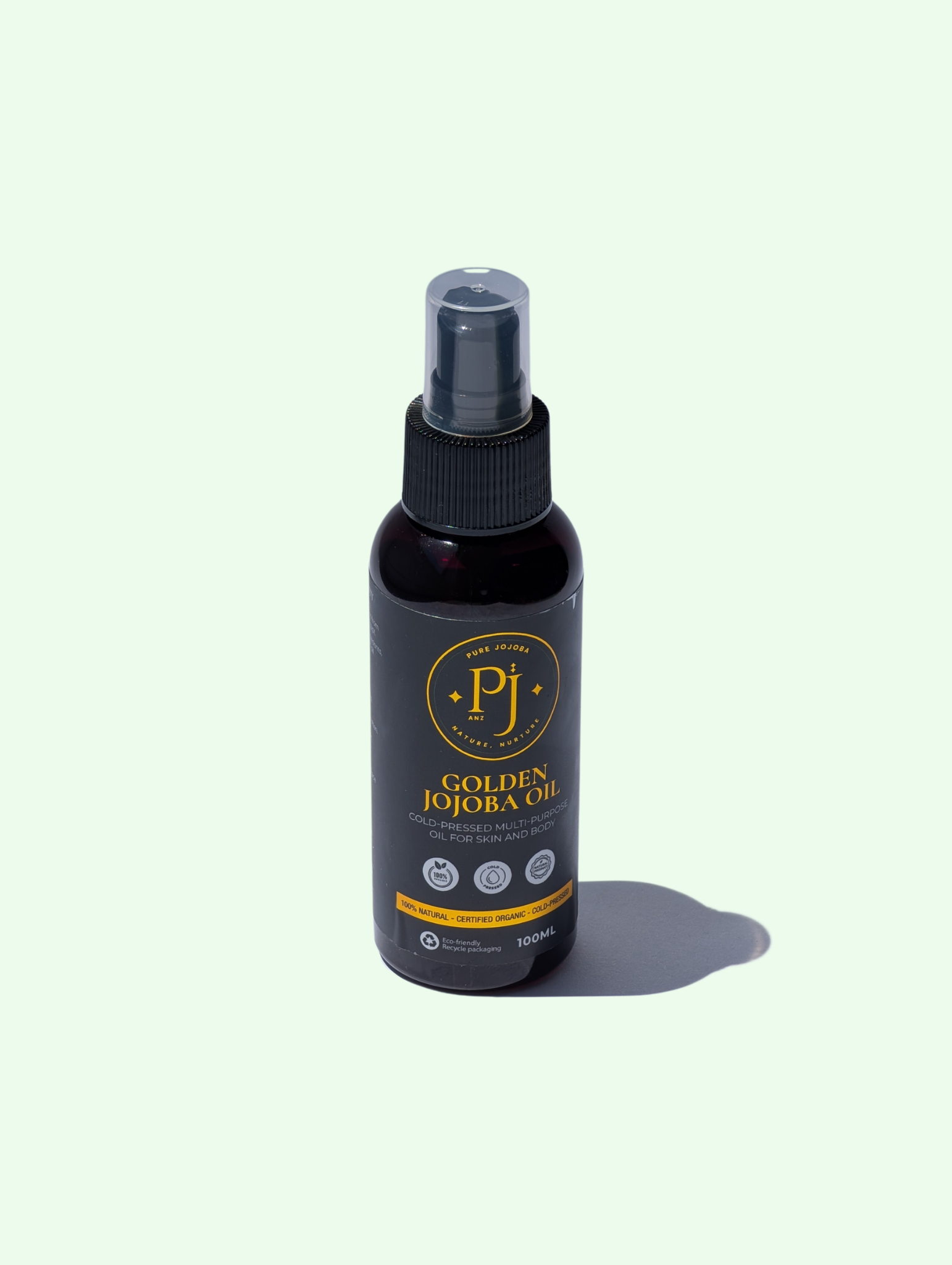 Certified Organic, Cold-Pressed Jojoba Oil - 100% Pure